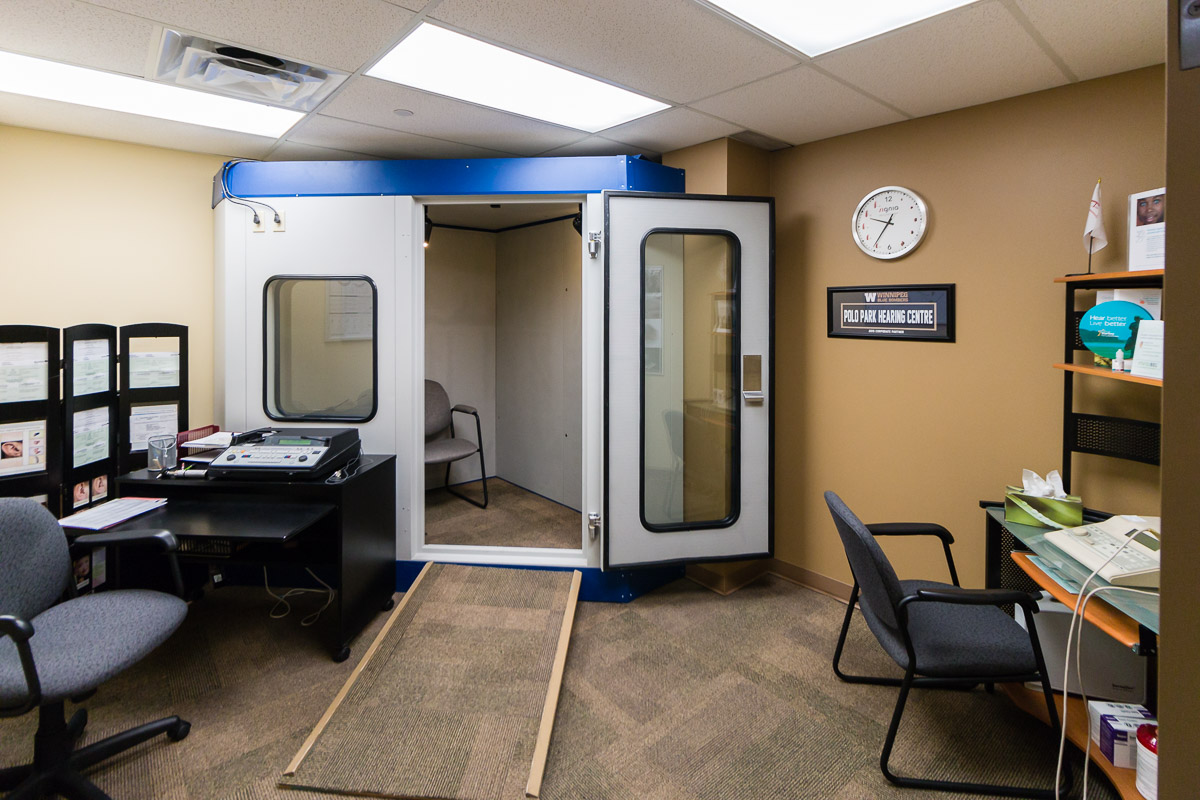 Polo Park Hearing Centre is wheelchair friendly. Polo Park Hearing