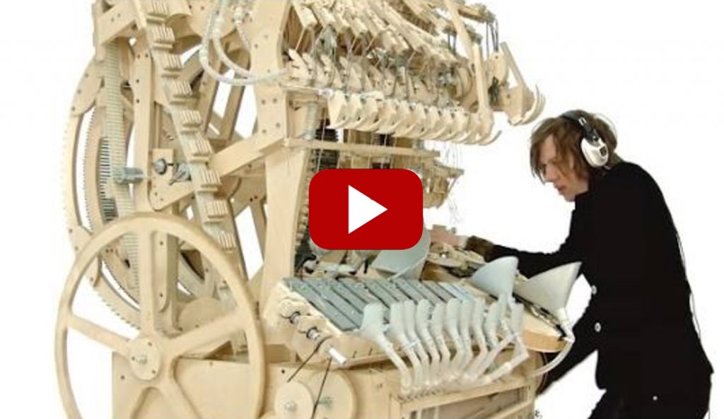 Wntergatan Marble Machine Makes Music From Falling Marbles
