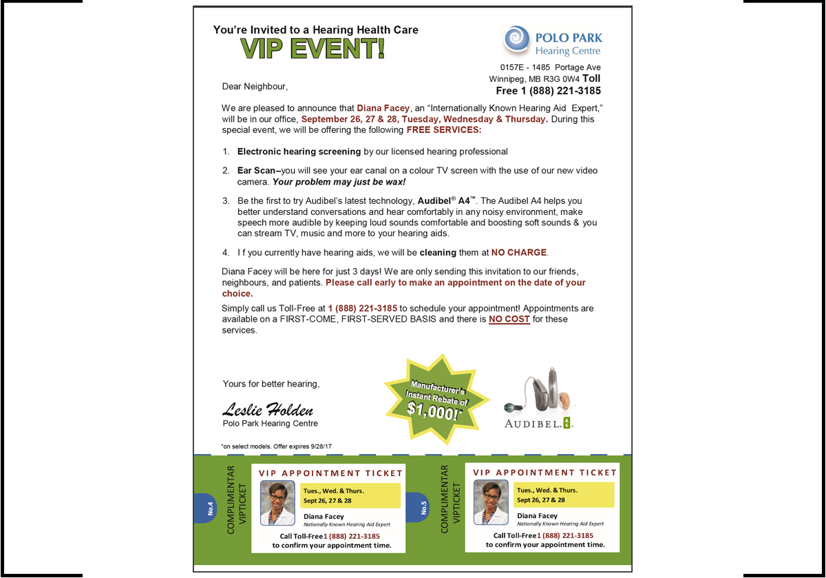 Read more about the article Hearing Health Care VIP Event
