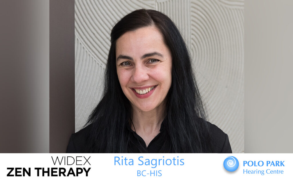 Rita Sagriotis Certified Widex Zen Therapist