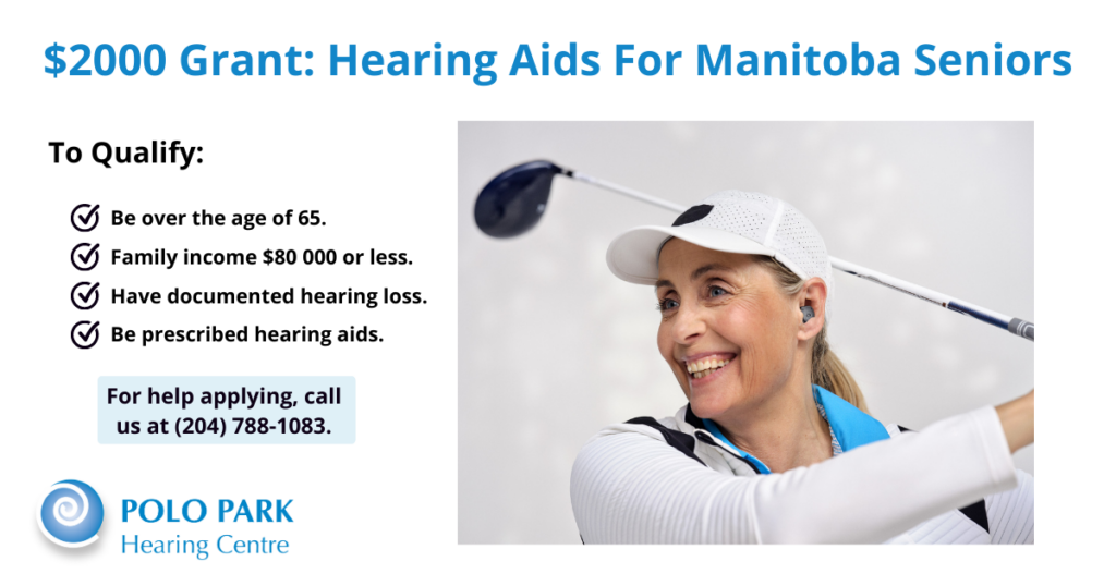 hearing aid grant for manitoba seniors