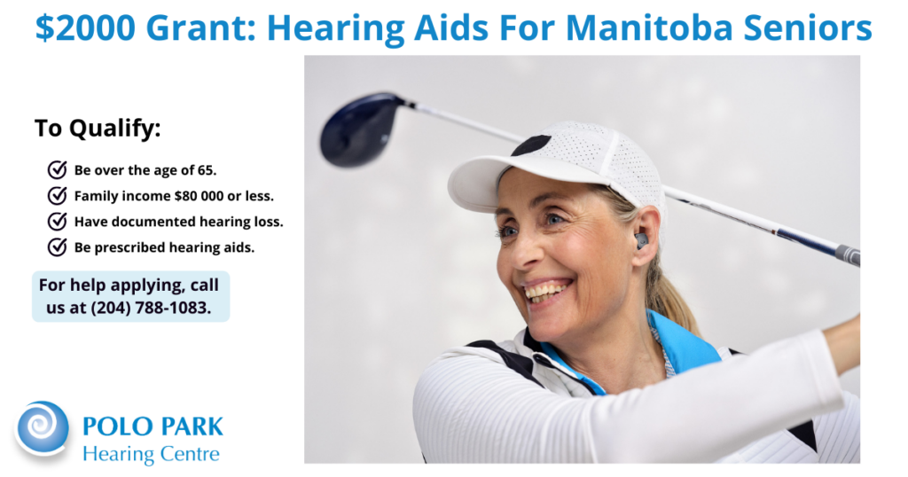 2000 dollar Grant for hearing aids for manitoba seniors