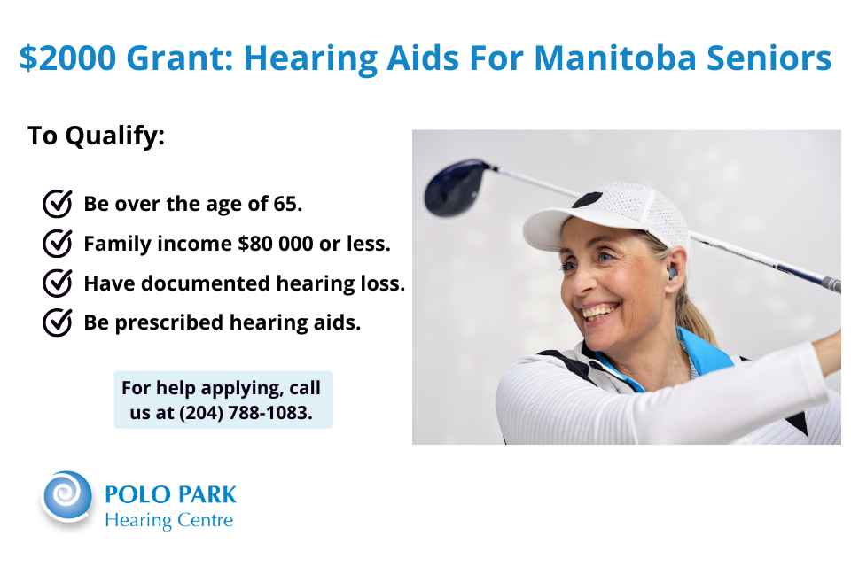 Hearing Aid Grant For Manitoba Seniors $2000